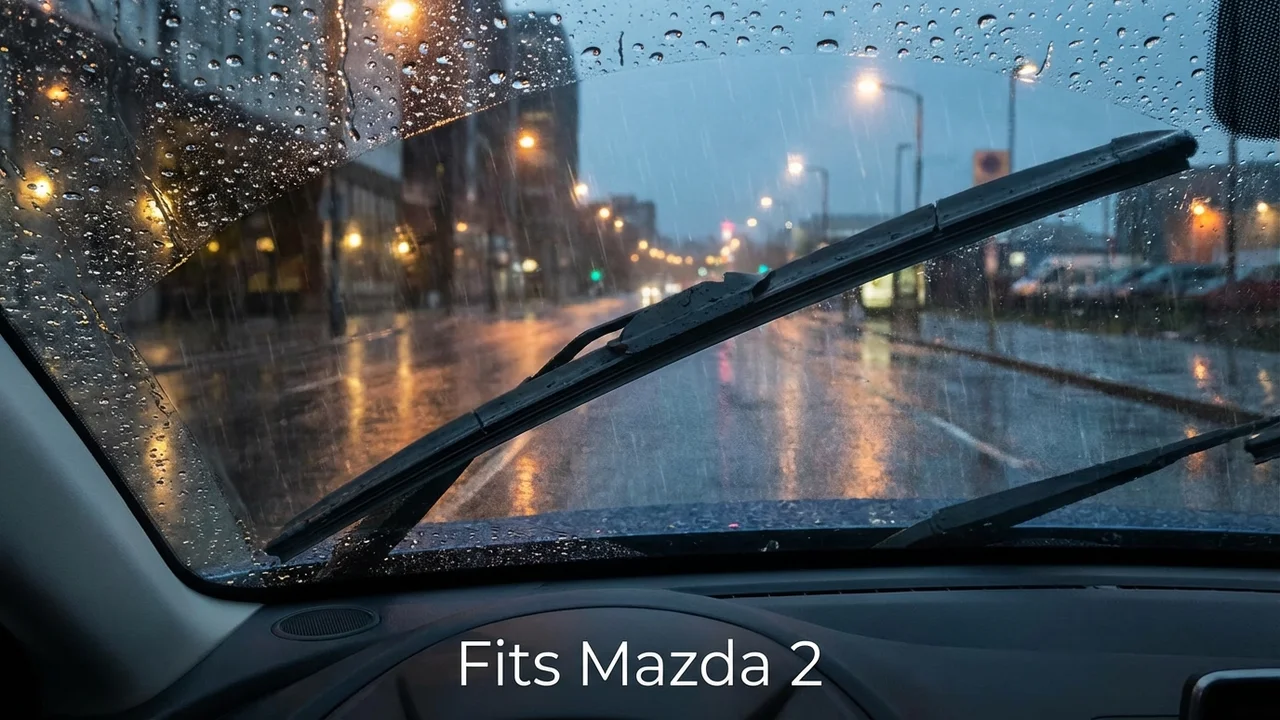Mazda 2 Driver Side Wiper Blade — 24