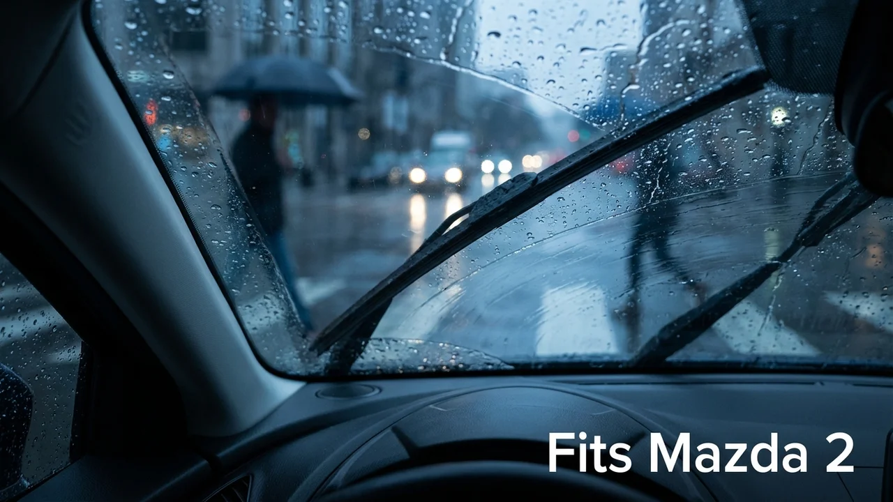 Mazda 2 Passenger Side Wiper Blade — 24