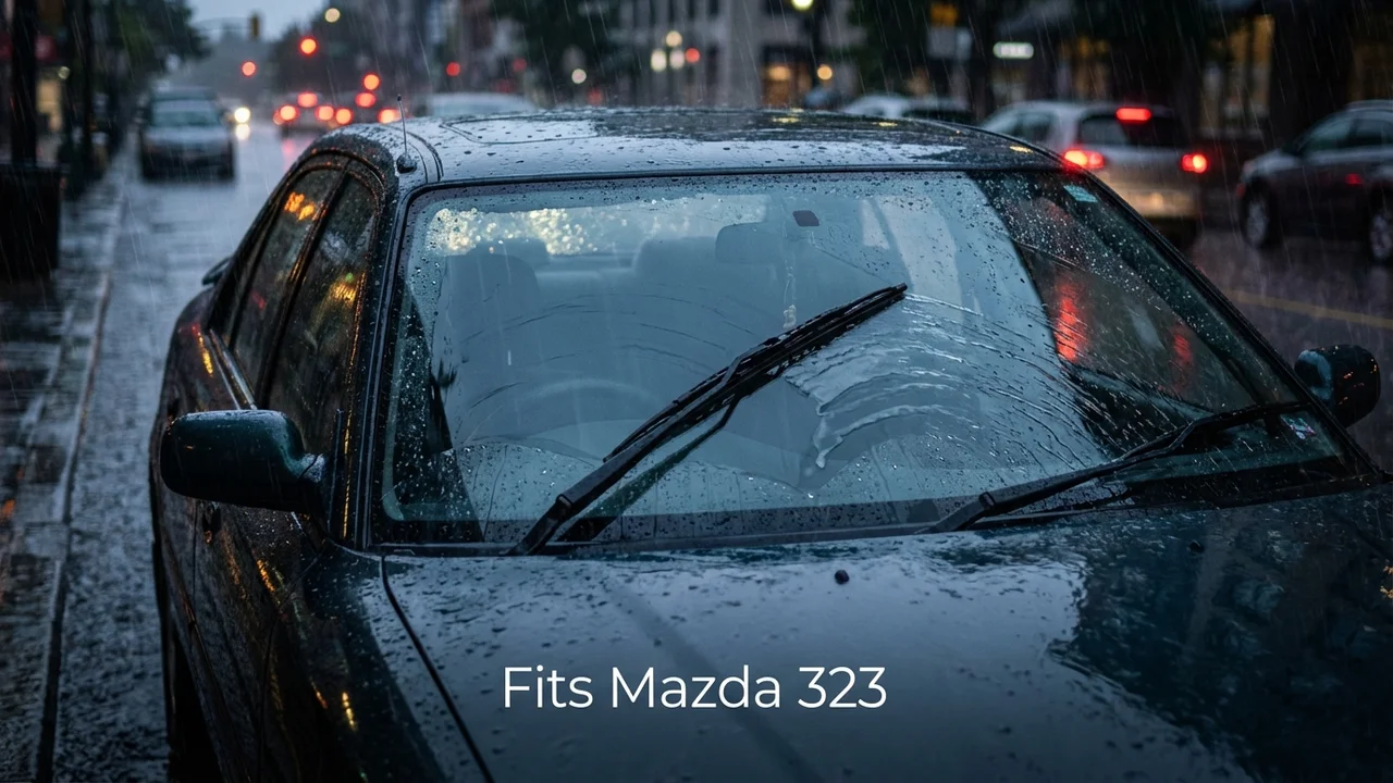 Mazda 323 Passenger Side Wiper Blade — 17