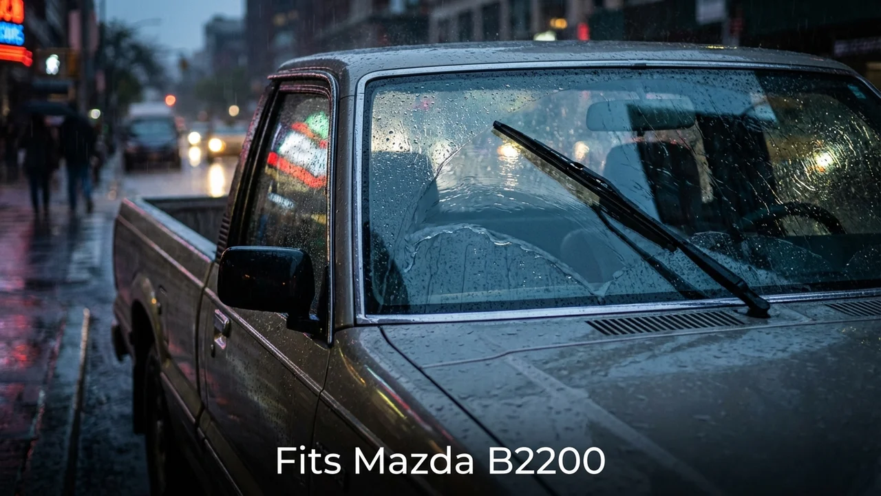 Mazda B2200 Driver Side Wiper Blade — 22