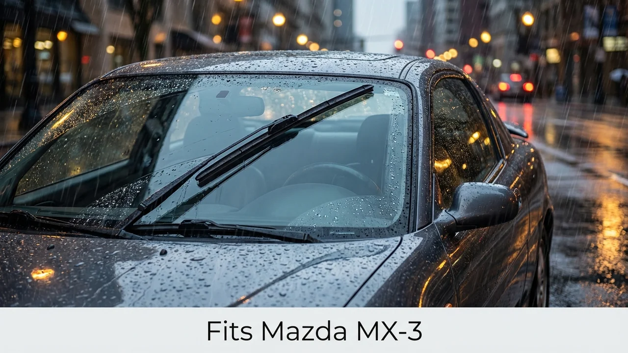 Mazda MX-3 Driver Side Wiper Blade — 21