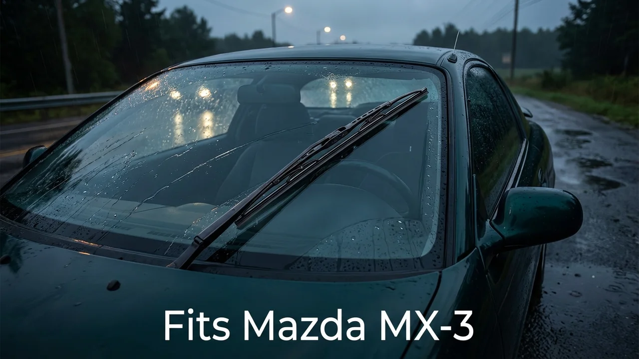 Mazda MX-3 Passenger Side Wiper Blade — 17