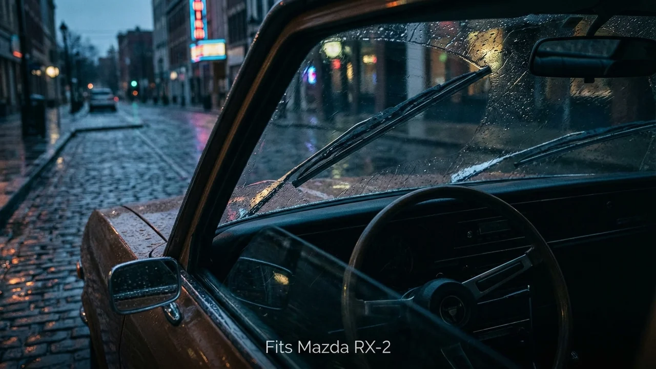 Mazda RX-2 Passenger Side Wiper Blade — 17