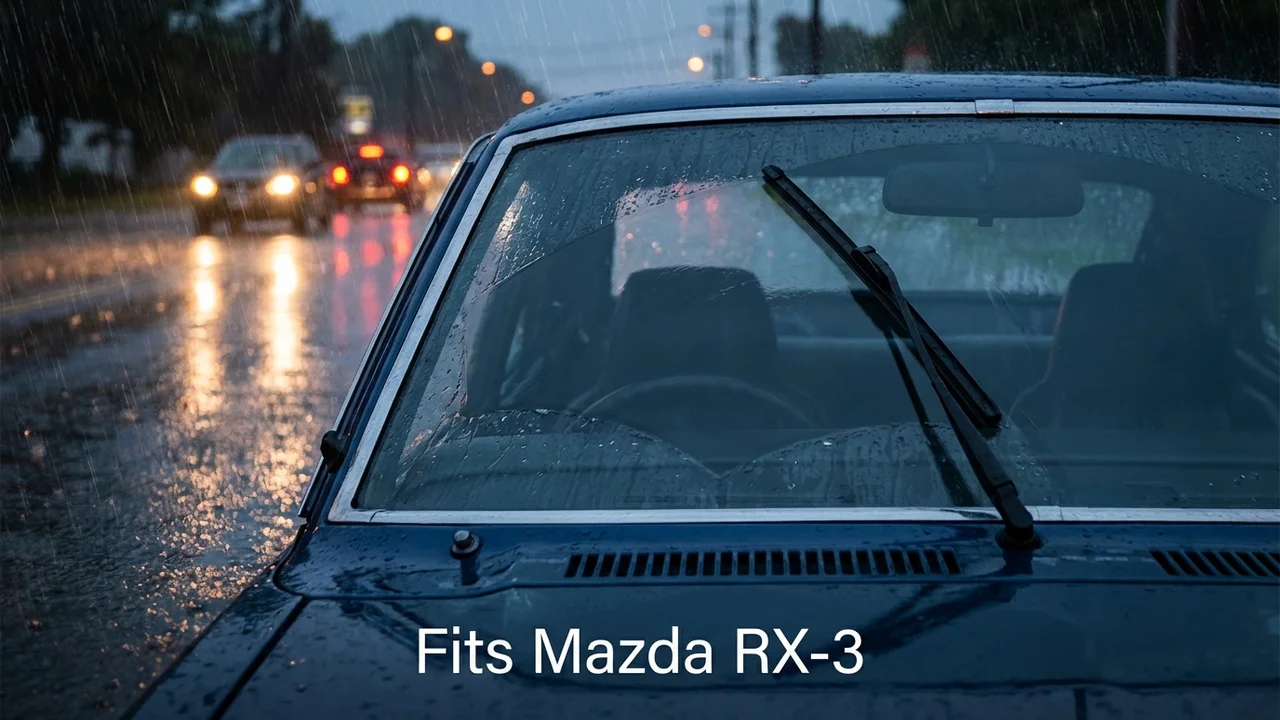 Mazda RX-3 Passenger Side Wiper Blade — 18