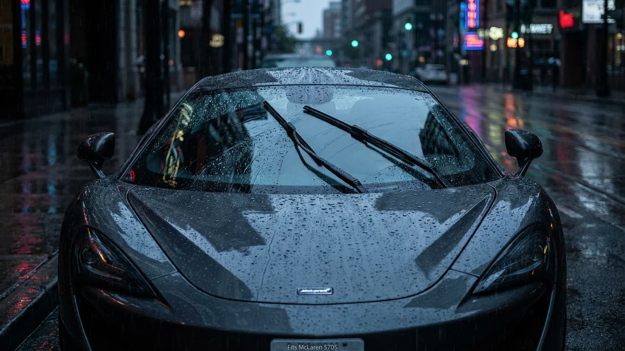 McLaren 570S Passenger Side Wiper Blade — 24