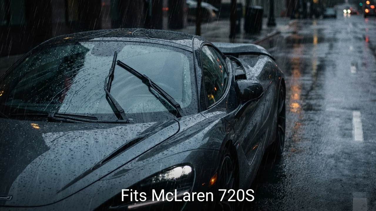 McLaren 720S Driver Side Wiper Blade — 24