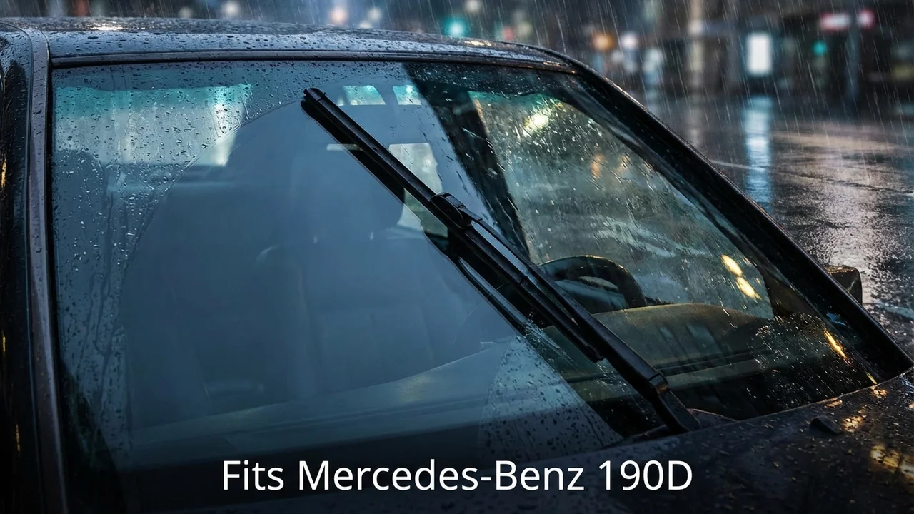 Mercedes-Benz 190D Driver Side Wiper Blade — 22