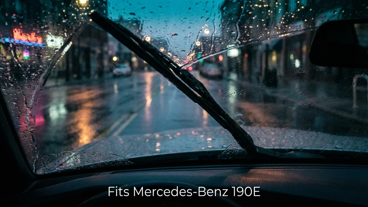 Mercedes-Benz 190E Driver Side Wiper Blade — 24