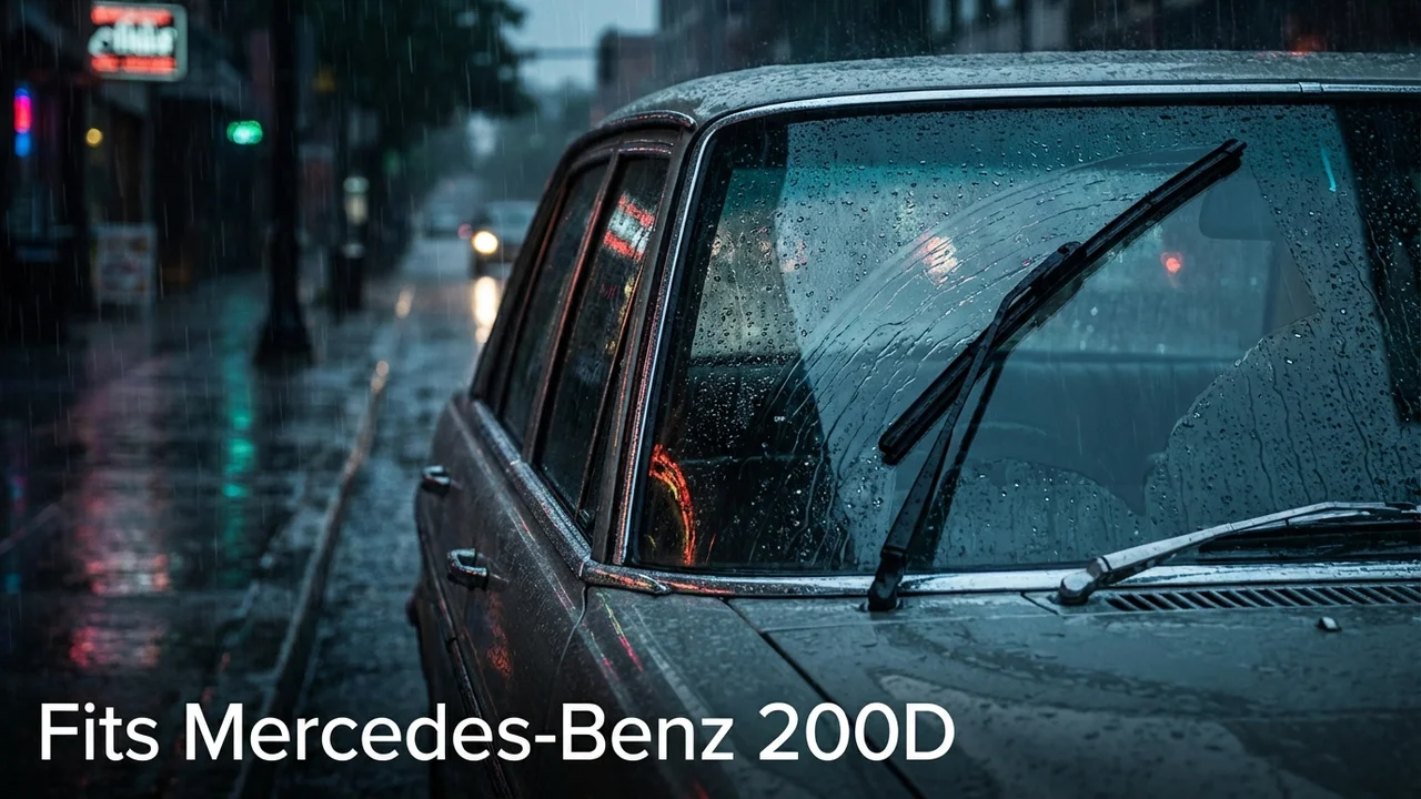 Mercedes-Benz 200D Passenger Side Wiper Blade — 16