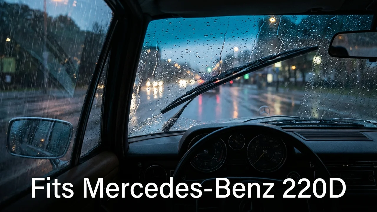 Mercedes-Benz 220D Driver Side Wiper Blade — 21