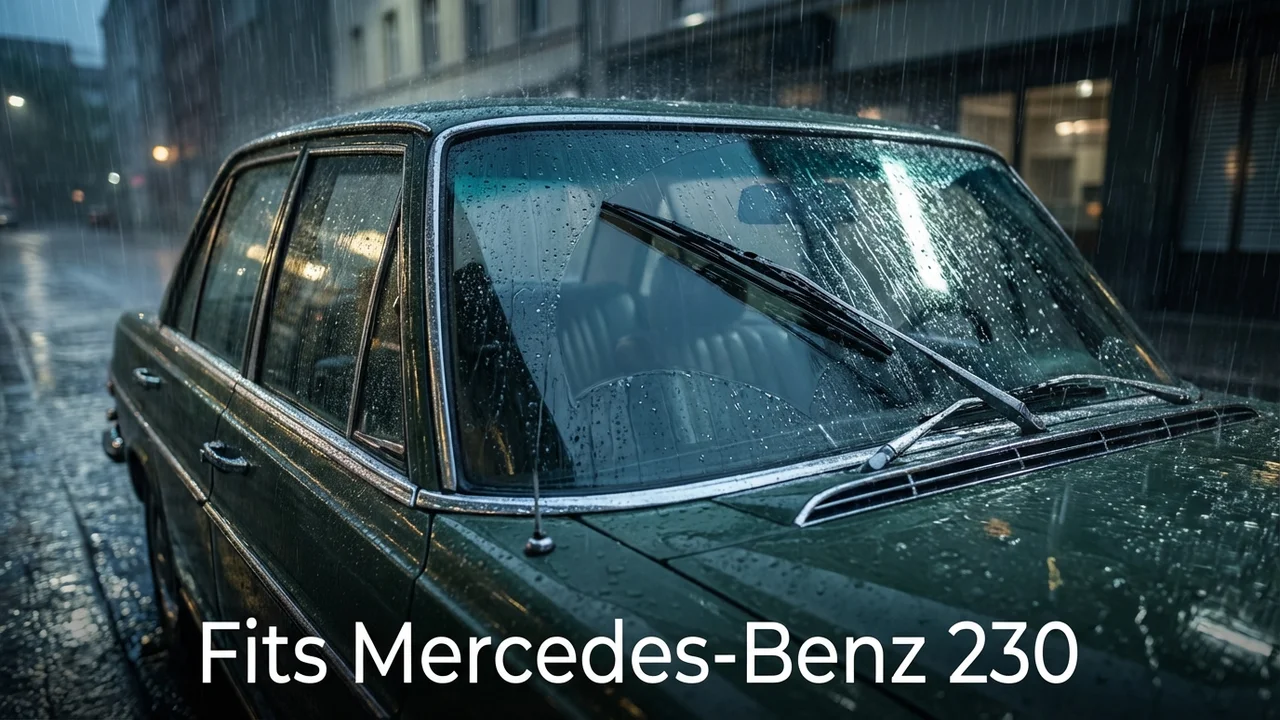 Mercedes-Benz 230 Passenger Side Wiper Blade — 22