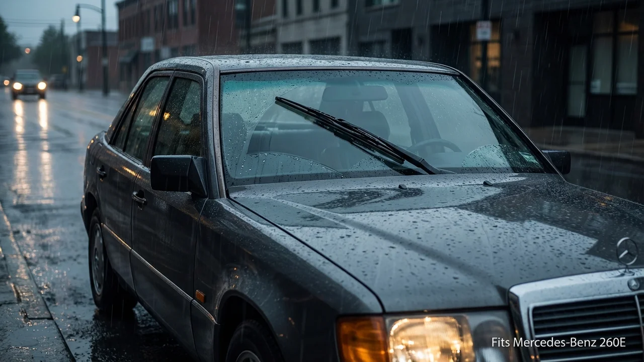 Mercedes-Benz 260E Passenger Side Wiper Blade — 17