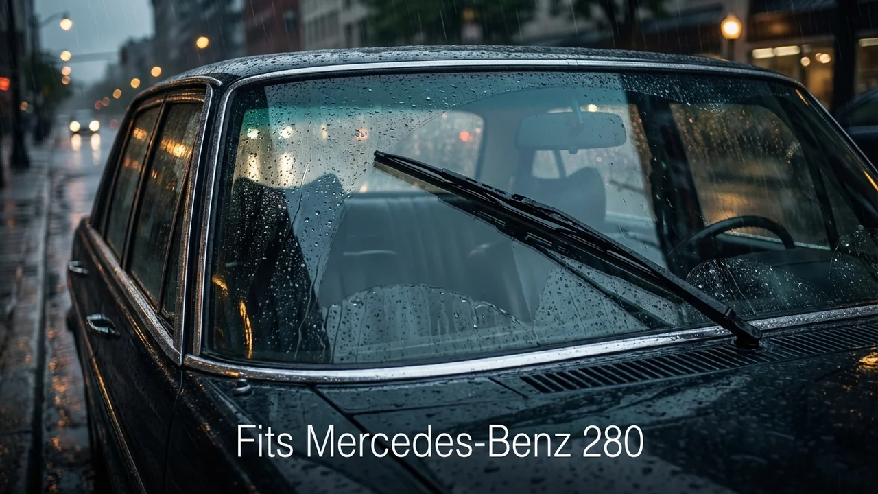 Mercedes-Benz 280 Passenger Side Wiper Blade — 17