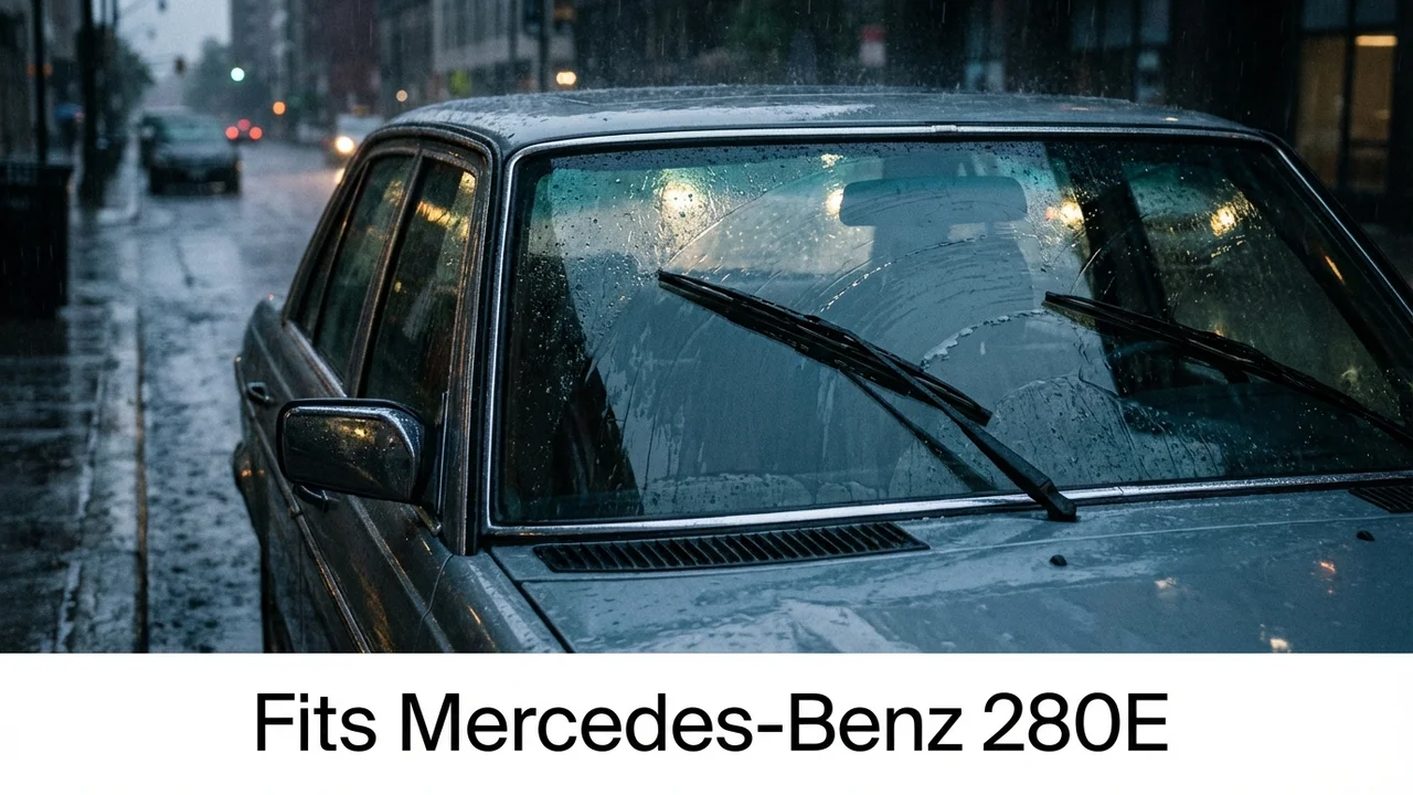 Mercedes-Benz 280E Passenger Side Wiper Blade — 22