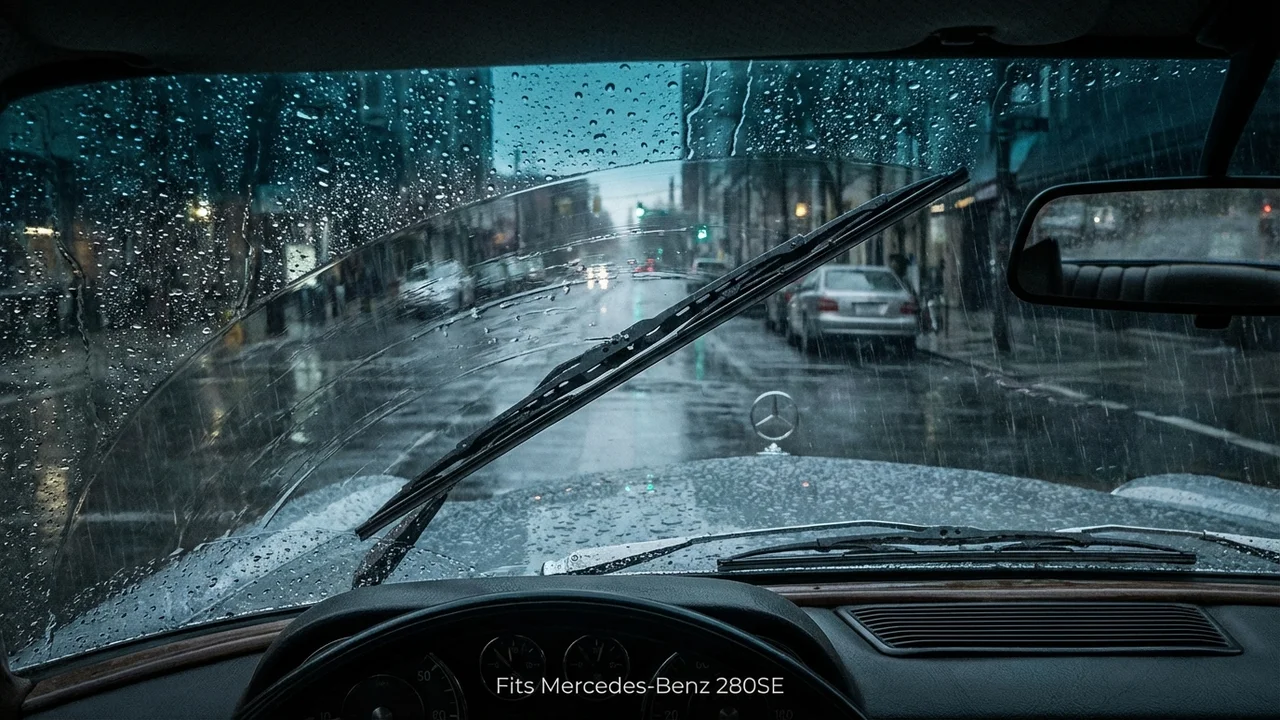 Mercedes-Benz 280SE Driver Side Wiper Blade — 24