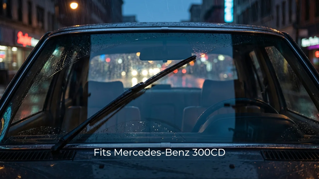 Mercedes-Benz 300CD Driver Side Wiper Blade — 24