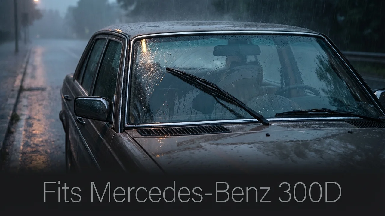 Mercedes-Benz 300D Driver Side Wiper Blade — 21