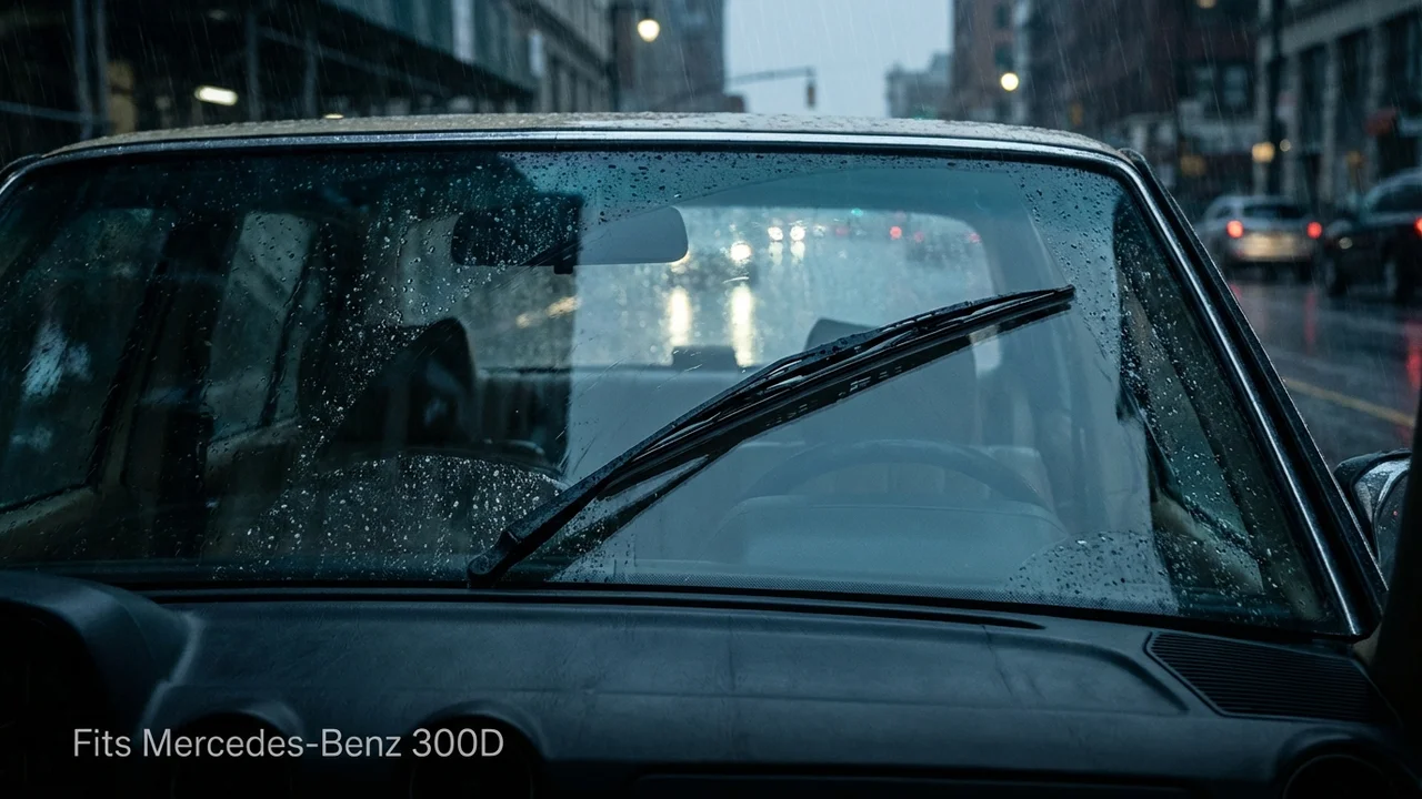 Mercedes-Benz 300D Passenger Side Wiper Blade — 16