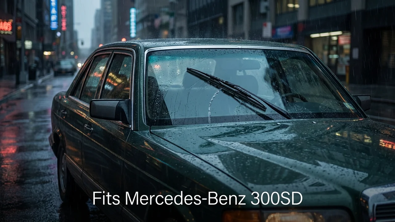 Mercedes-Benz 300SD Passenger Side Wiper Blade — 18