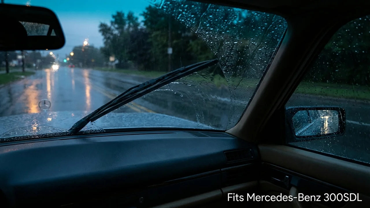 Mercedes-Benz 300SDL Passenger Side Wiper Blade — 17