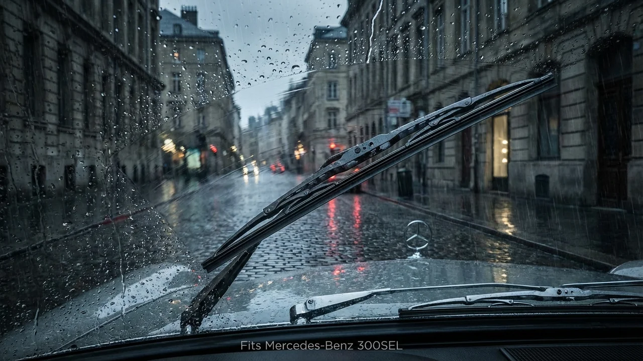 Mercedes-Benz 300SEL Passenger Side Wiper Blade — 17