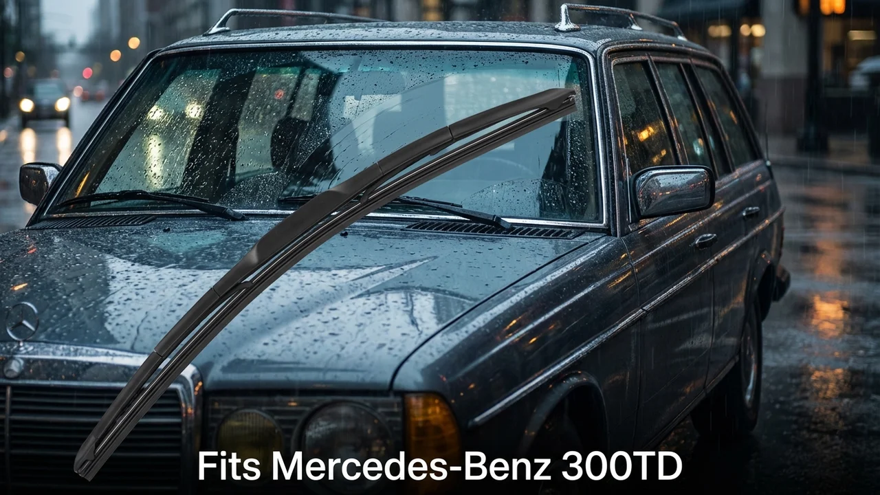 Mercedes-Benz 300TD Driver Side Wiper Blade — 21