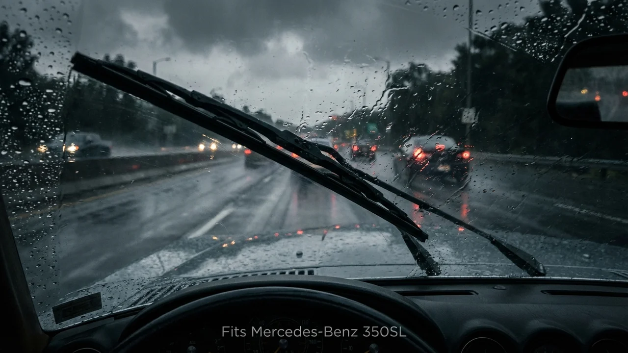 Mercedes-Benz 350SL Passenger Side Wiper Blade — 19