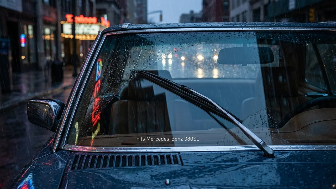 Mercedes-Benz 380SL Passenger Side Wiper Blade — 22