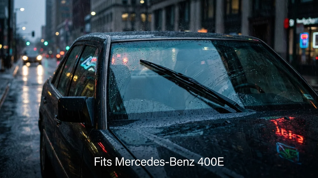 Mercedes-Benz 400E Driver Side Wiper Blade — 28