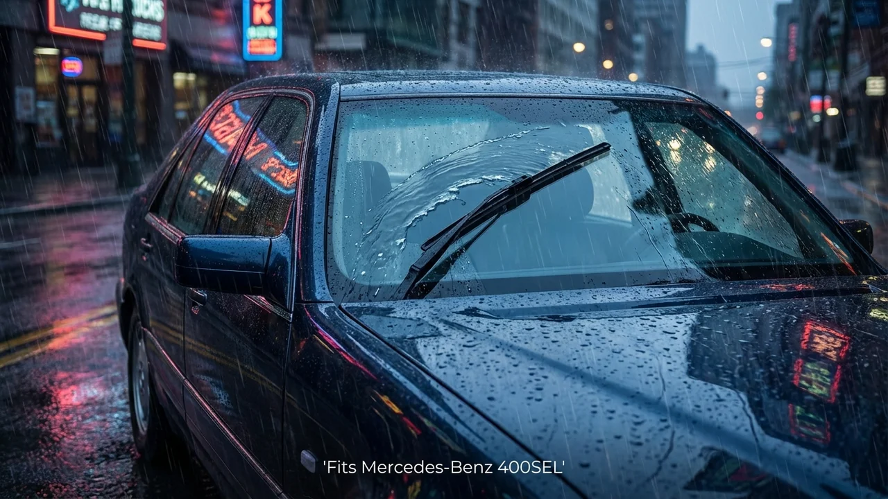 Mercedes-Benz 400SEL Passenger Side Wiper Blade — 16