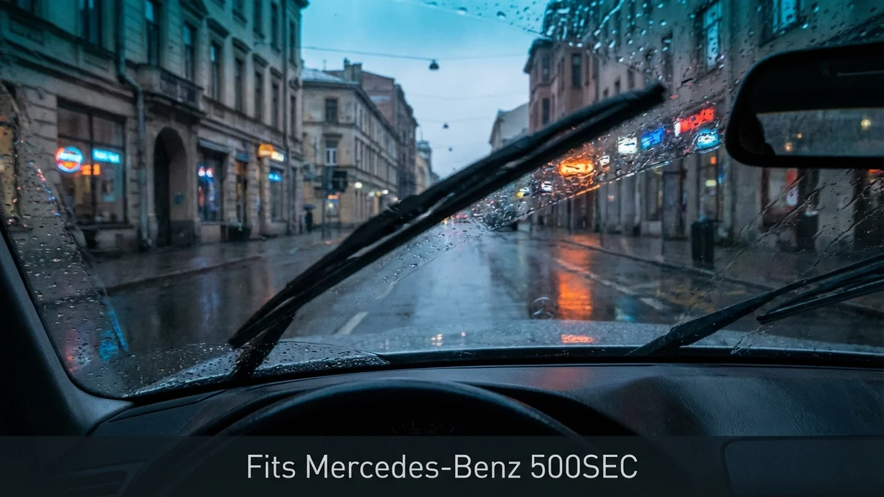 Mercedes-Benz 500SEC Driver Side Wiper Blade — 22