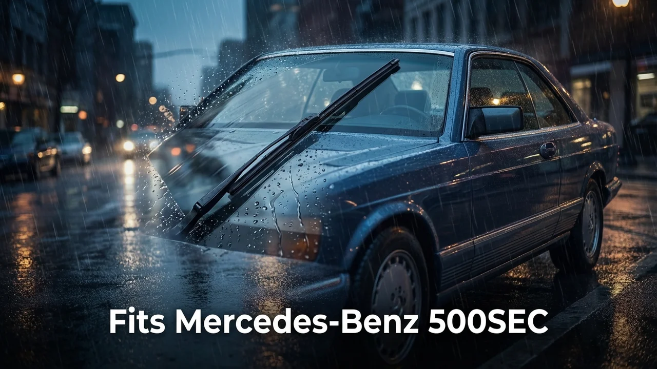 Mercedes-Benz 500SEC Passenger Side Wiper Blade — 16