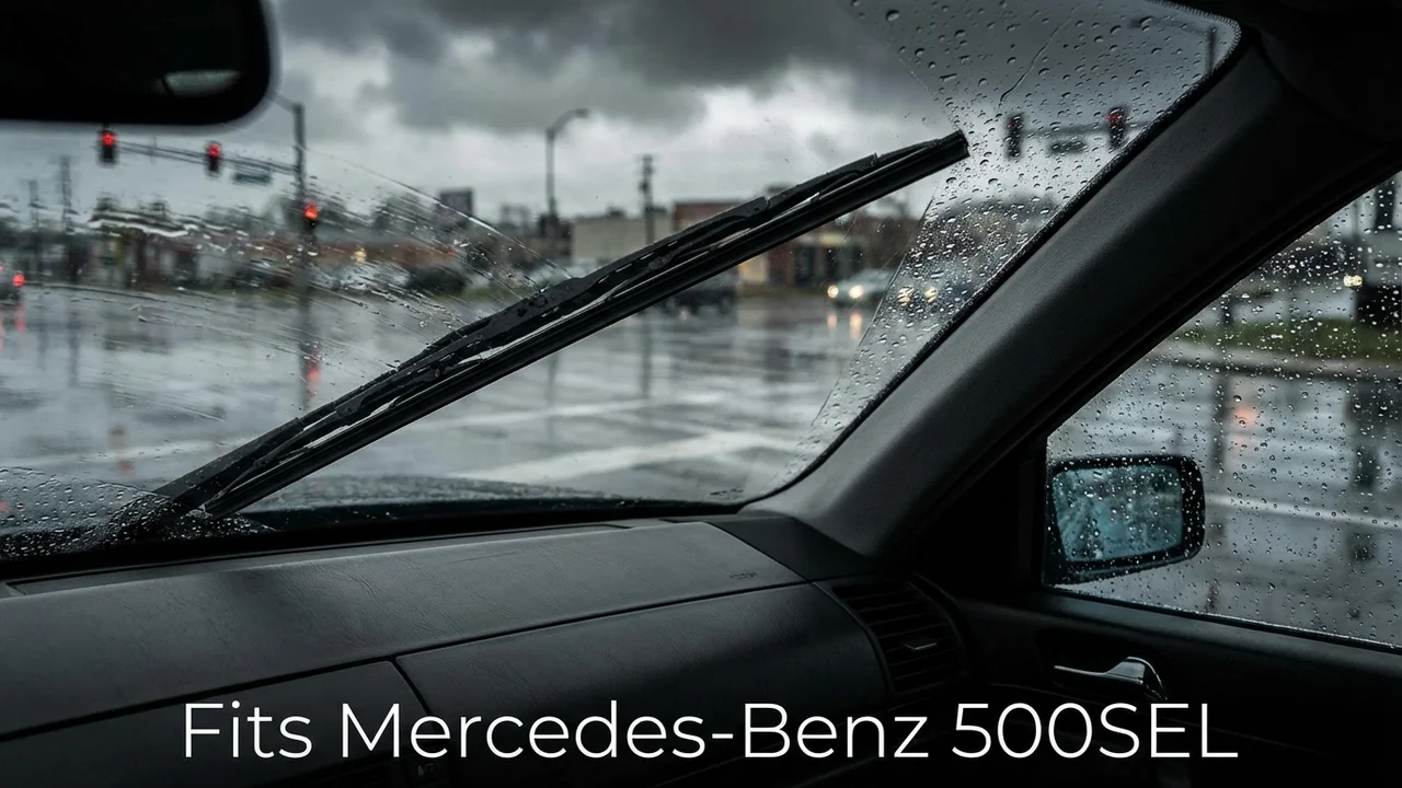 Mercedes-Benz 500SEL Passenger Side Wiper Blade — 21