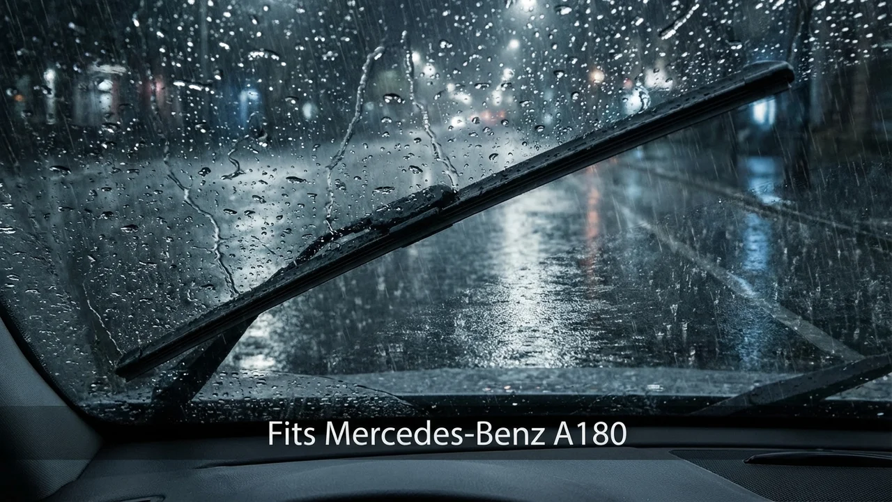 Mercedes-Benz A180 Passenger Side Wiper Blade — 17