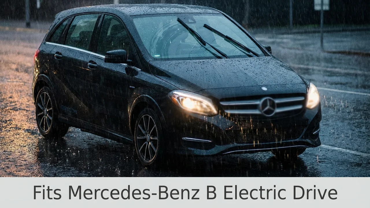 Mercedes-Benz B Electric Drive Passenger Side Wiper Blade — 22
