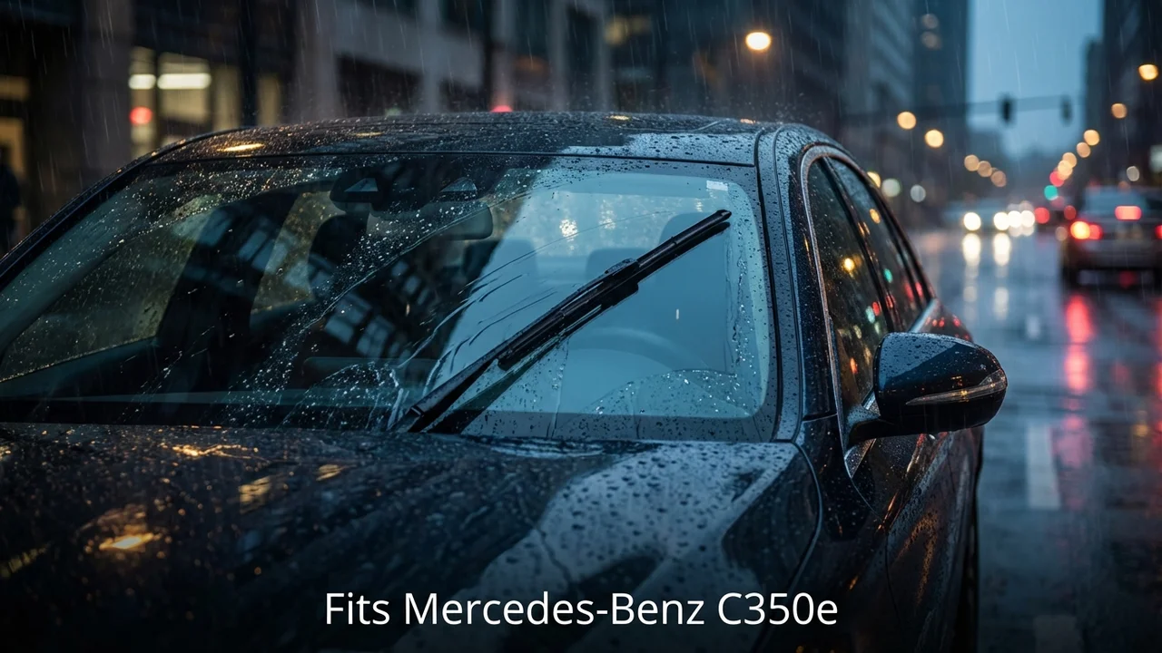 Mercedes-Benz C350e Driver Side Wiper Blade — 28