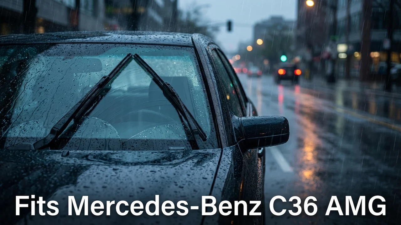 Mercedes-Benz C36 AMG Passenger Side Wiper Blade — 19