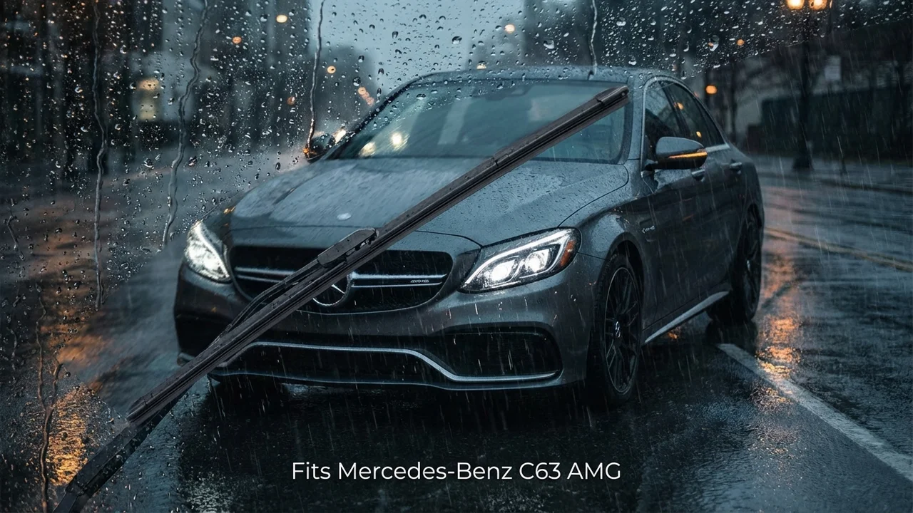 Mercedes-Benz C63 AMG Driver Side Wiper Blade — 22
