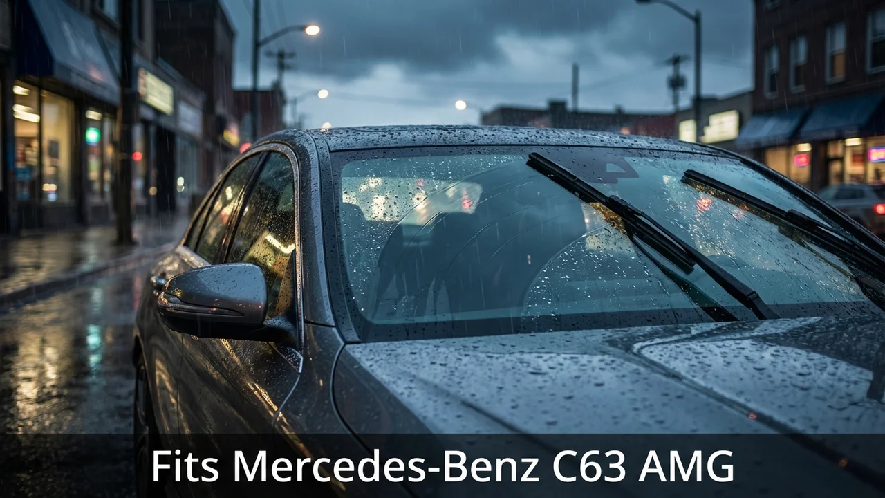 Mercedes-Benz C63 AMG Passenger Side Wiper Blade — 19