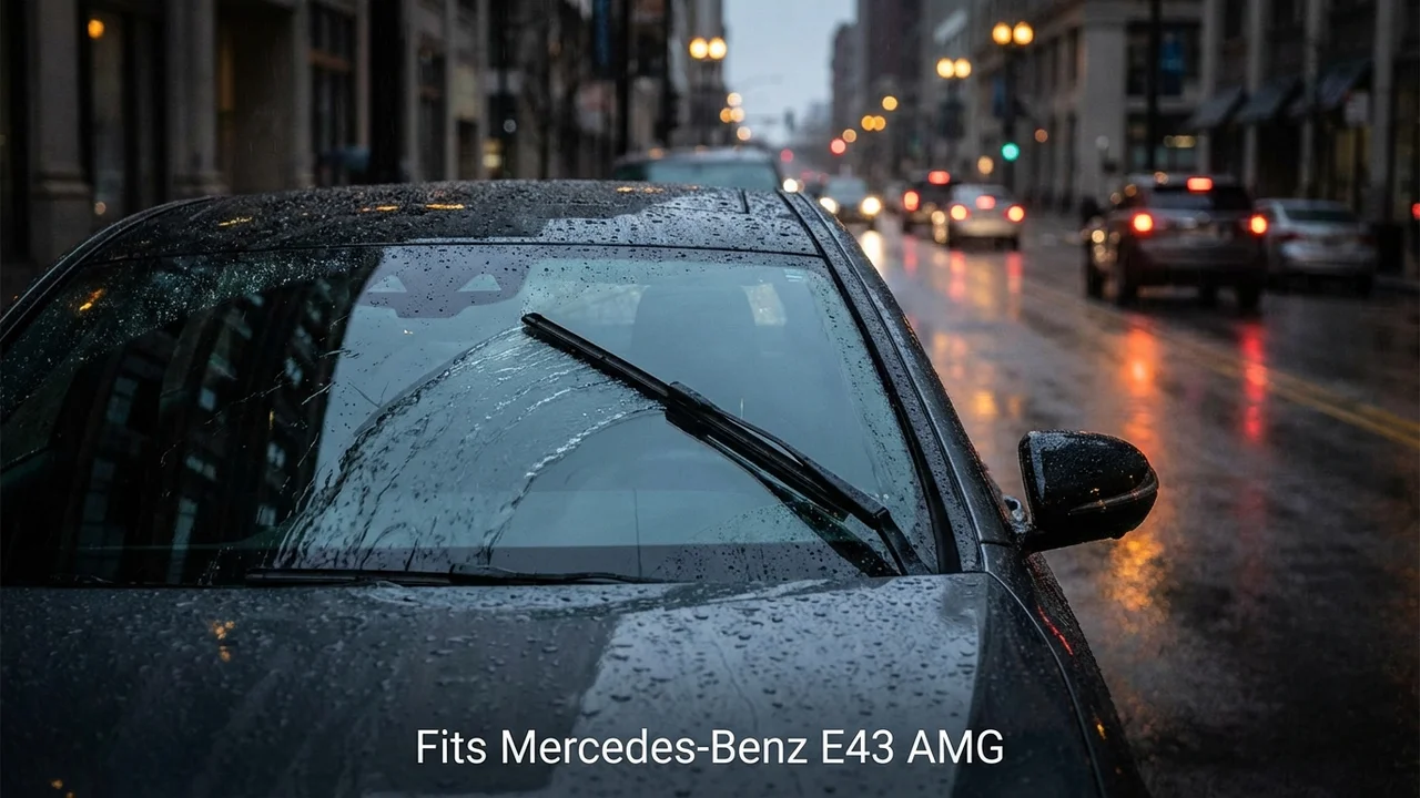 Mercedes-Benz E43 AMG Driver Side Wiper Blade — 22