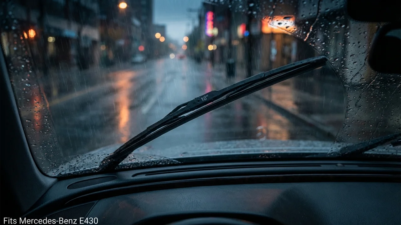Mercedes-Benz E430 Passenger Side Wiper Blade — 18