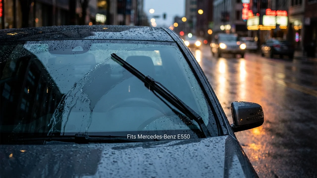 Mercedes-Benz E550 Driver Side Wiper Blade — 24