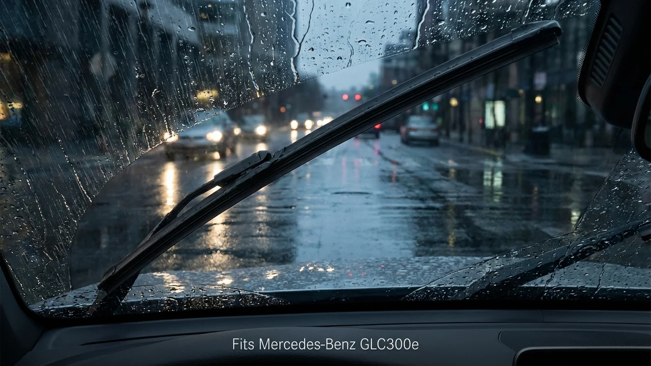 Mercedes-Benz GLC300e Driver Side Wiper Blade — 28