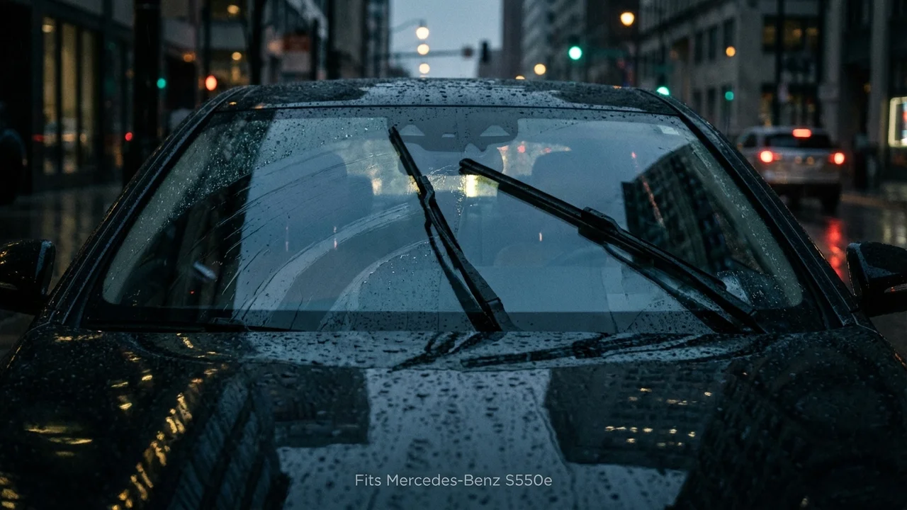 Mercedes-Benz S550e Driver Side Wiper Blade — 22