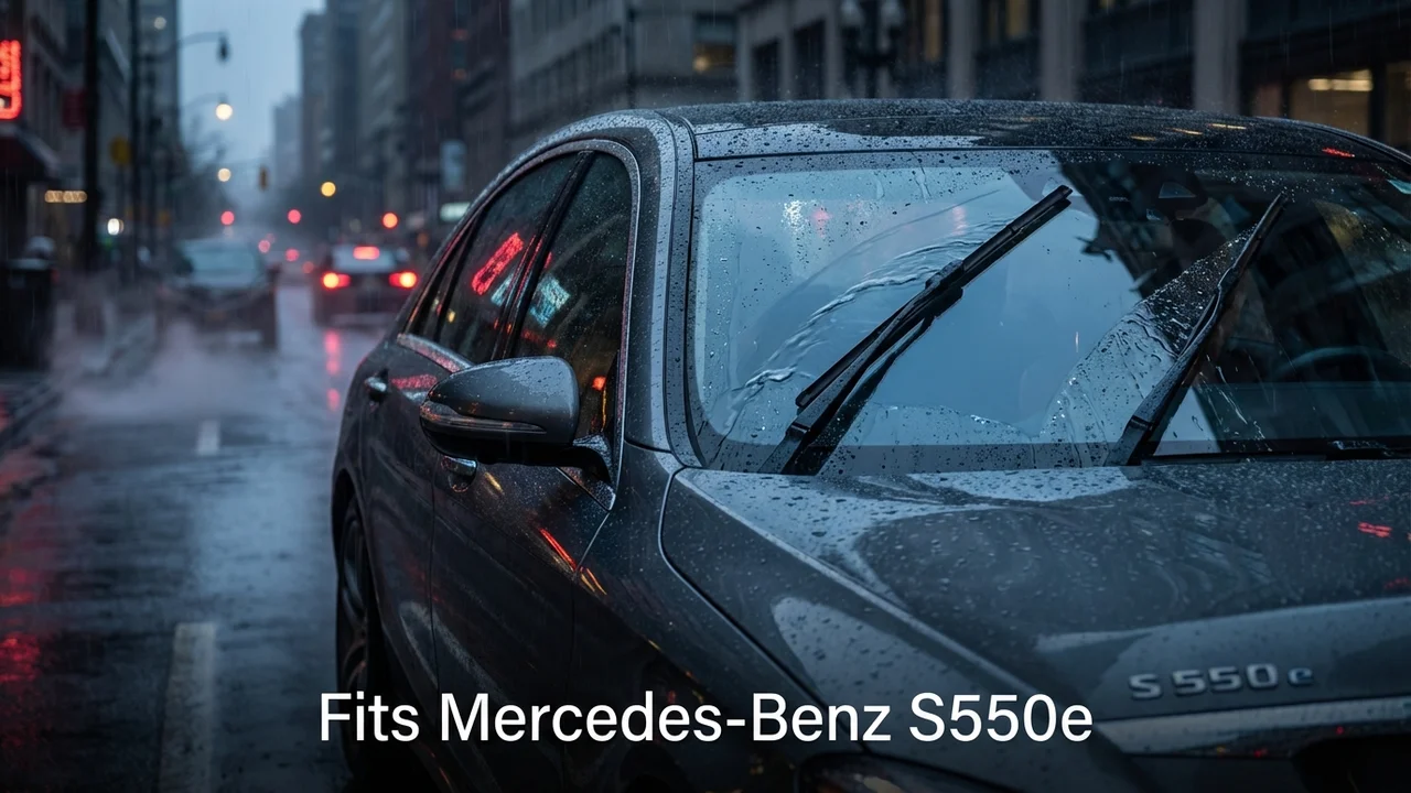 Mercedes-Benz S550e Passenger Side Wiper Blade — 20