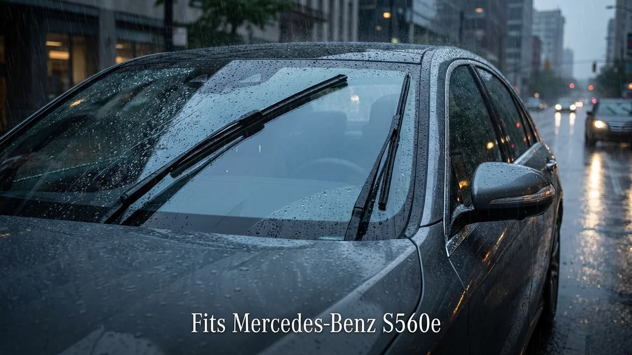 Mercedes-Benz S560e Passenger Side Wiper Blade — 19