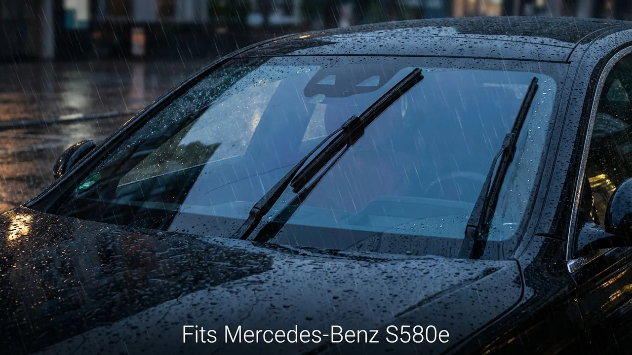 Mercedes-Benz S580e Passenger Side Wiper Blade — 21