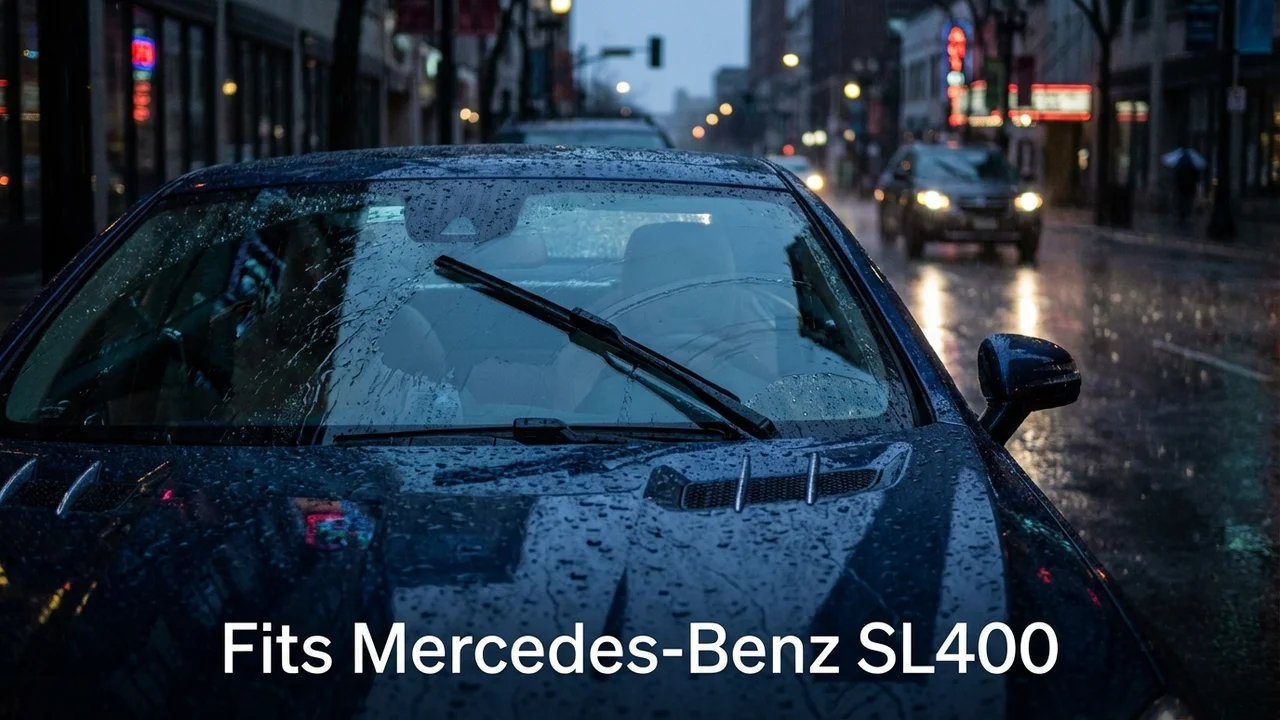 Mercedes-Benz SL400 Passenger Side Wiper Blade — 19