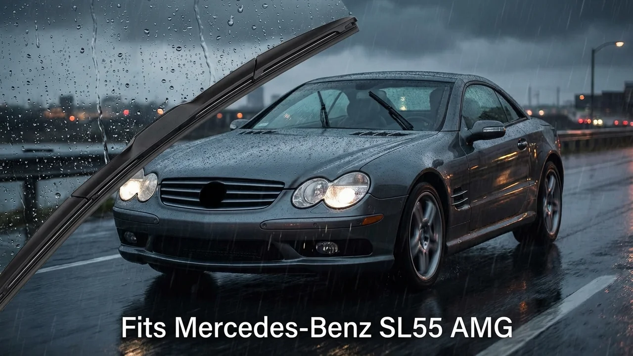 Mercedes-Benz SL55 AMG Driver Side Wiper Blade — 21
