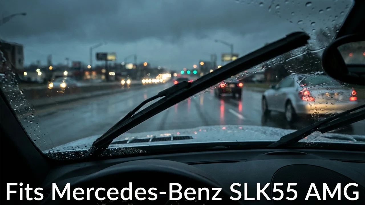 Mercedes-Benz SLK55 AMG Driver Side Wiper Blade — 28